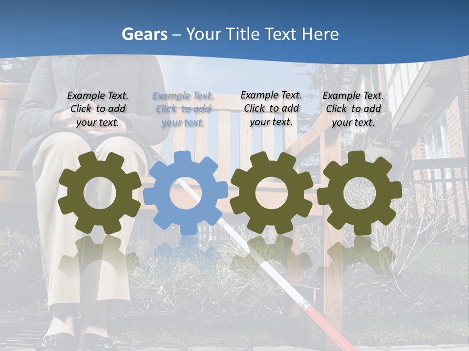 Coast Pensioner Daughter PowerPoint Template