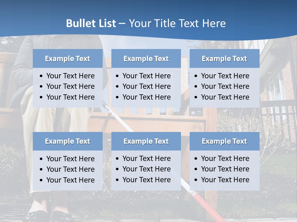 Coast Pensioner Daughter PowerPoint Template