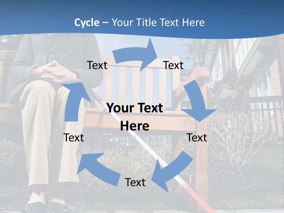 Coast Pensioner Daughter PowerPoint Template