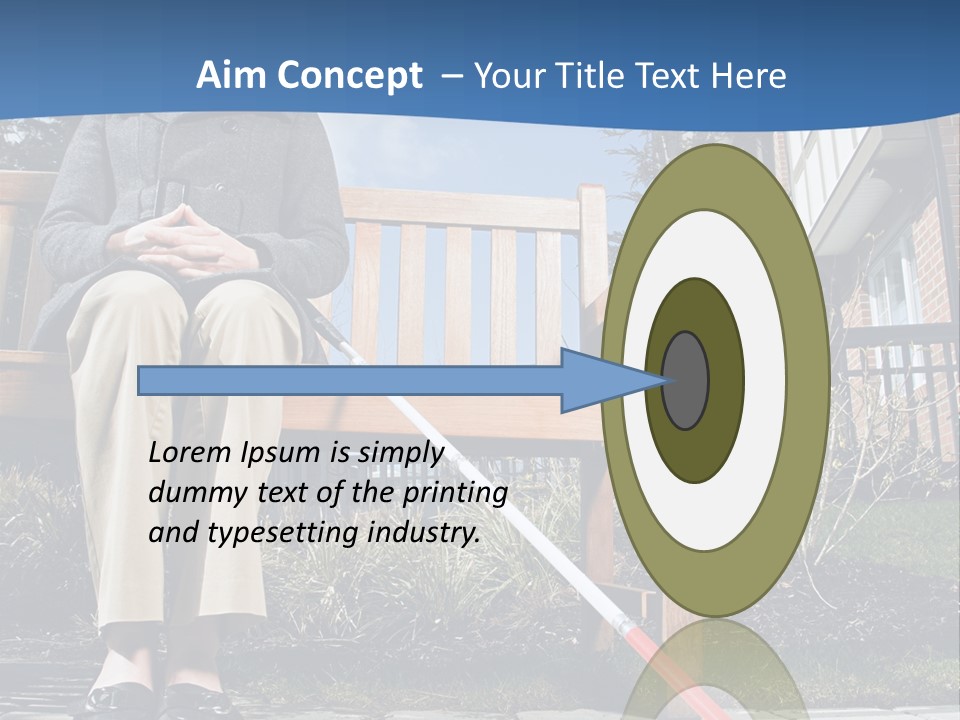 Coast Pensioner Daughter PowerPoint Template