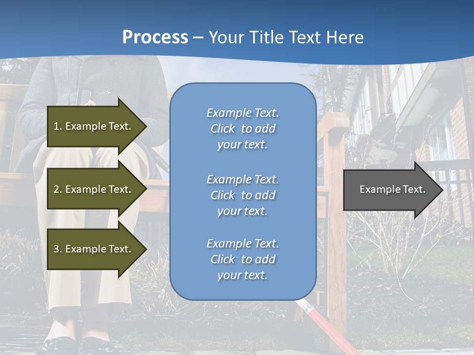 Coast Pensioner Daughter PowerPoint Template
