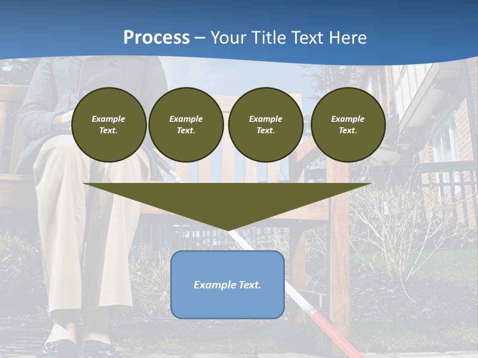 Coast Pensioner Daughter PowerPoint Template