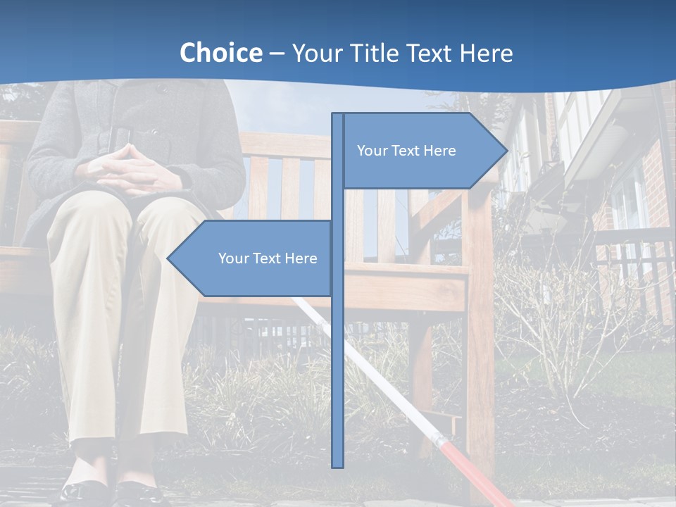 Coast Pensioner Daughter PowerPoint Template