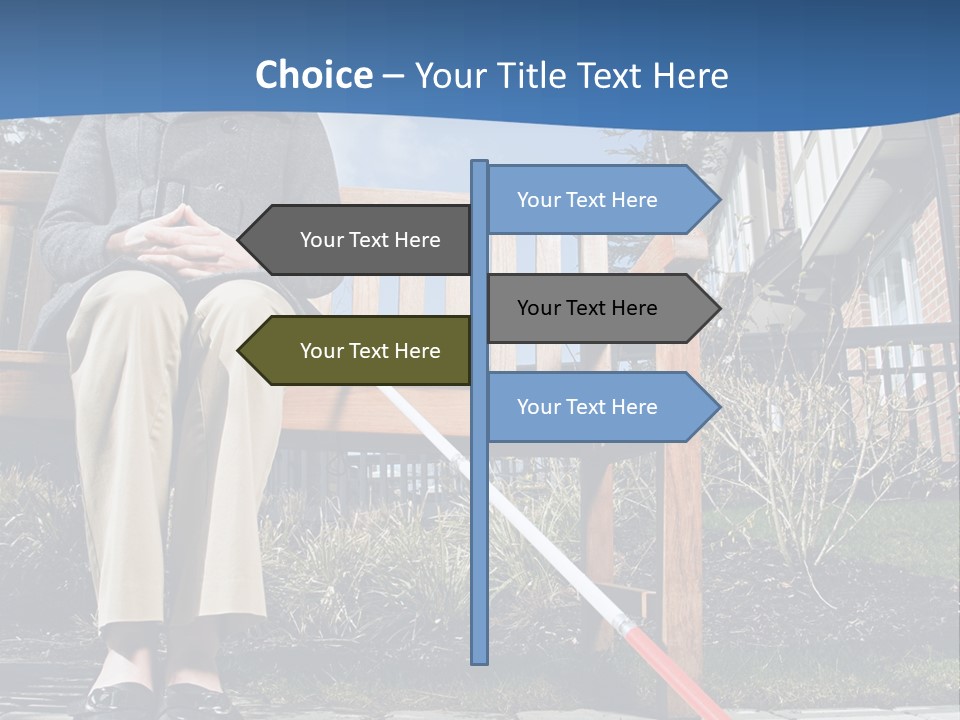 Coast Pensioner Daughter PowerPoint Template