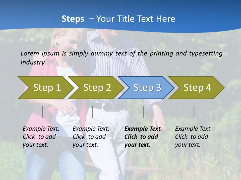 Lifestyle Sunrise White PowerPoint Template