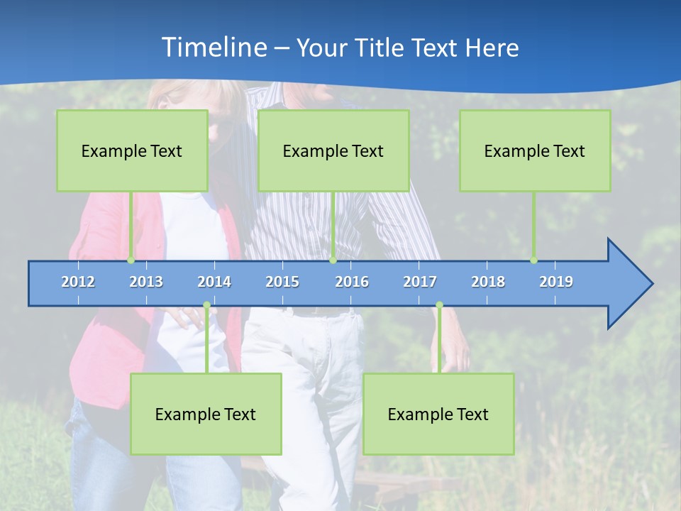 Lifestyle Sunrise White PowerPoint Template