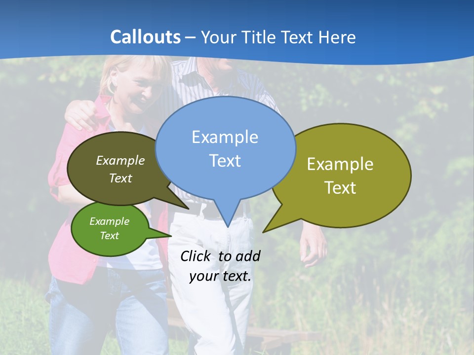 Lifestyle Sunrise White PowerPoint Template