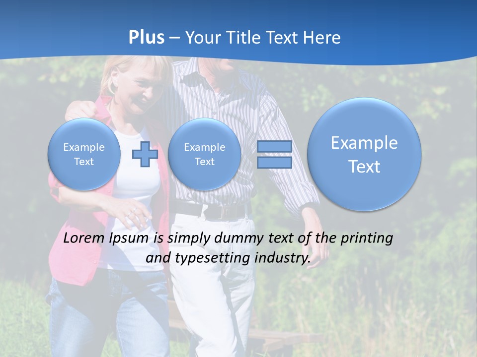 Lifestyle Sunrise White PowerPoint Template