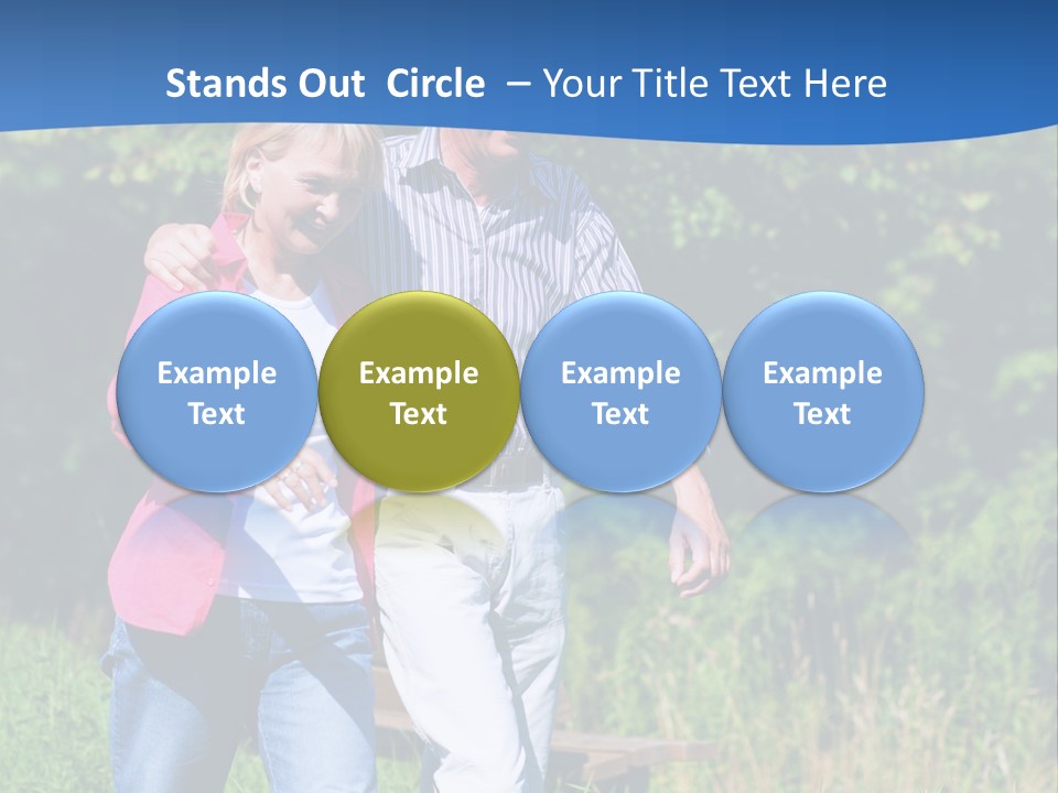 Lifestyle Sunrise White PowerPoint Template