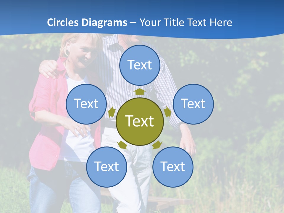 Lifestyle Sunrise White PowerPoint Template