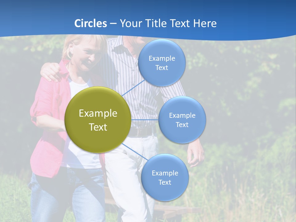 Lifestyle Sunrise White PowerPoint Template