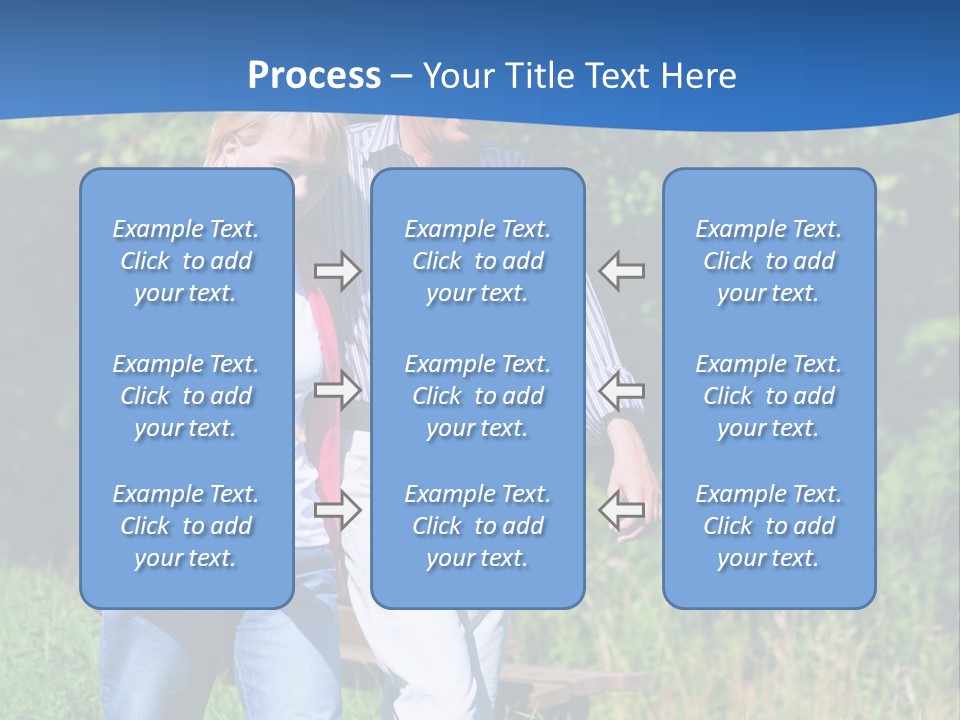 Lifestyle Sunrise White PowerPoint Template