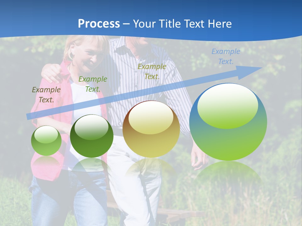 Lifestyle Sunrise White PowerPoint Template