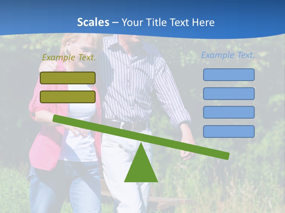 Lifestyle Sunrise White PowerPoint Template