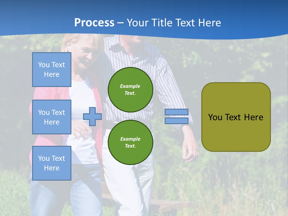 Lifestyle Sunrise White PowerPoint Template