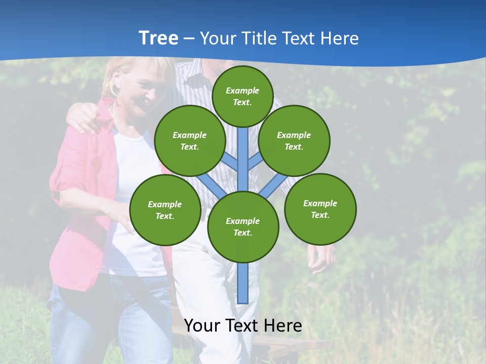 Lifestyle Sunrise White PowerPoint Template