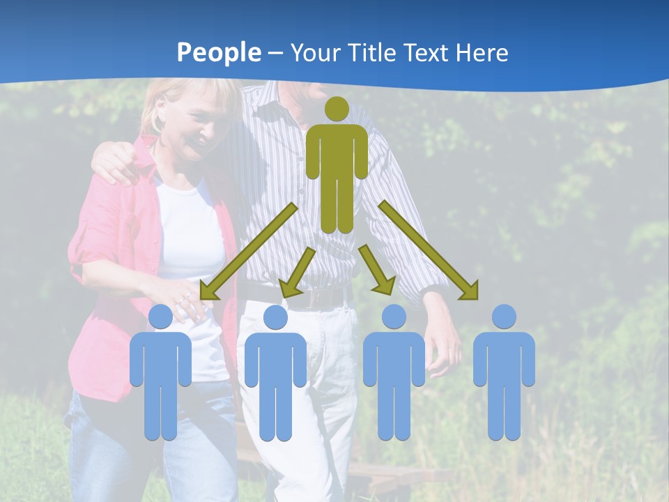 Lifestyle Sunrise White PowerPoint Template