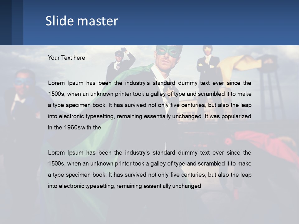 Mother Sunrise Water PowerPoint Template