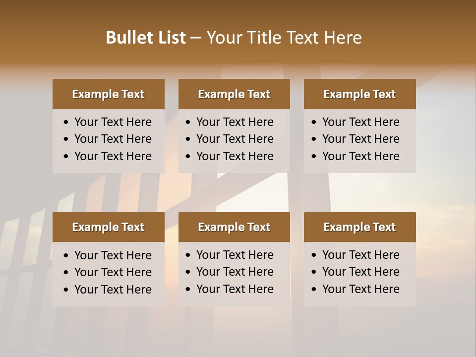 Caucasian Peaceful Sea PowerPoint Template