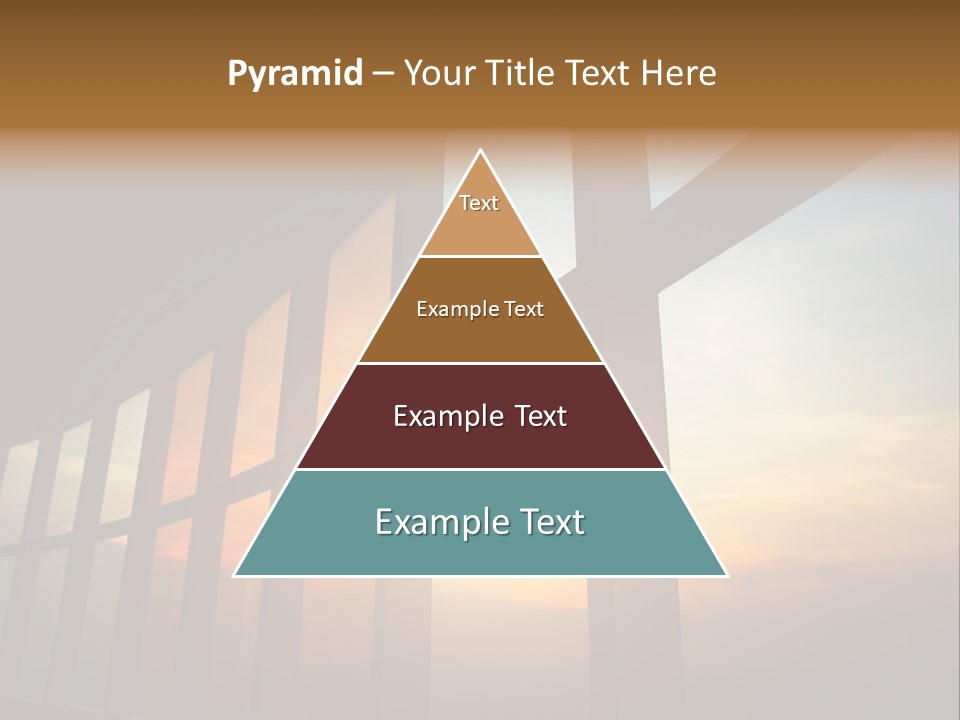 Caucasian Peaceful Sea PowerPoint Template