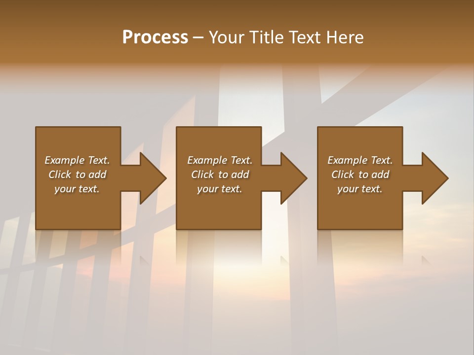 Caucasian Peaceful Sea PowerPoint Template