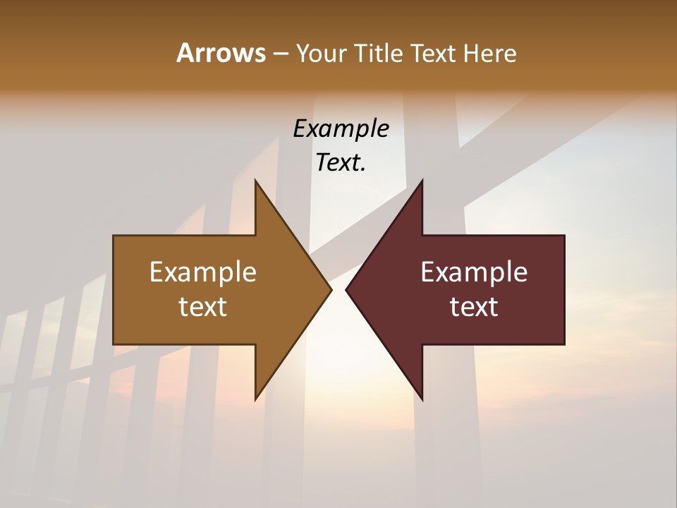 Caucasian Peaceful Sea PowerPoint Template