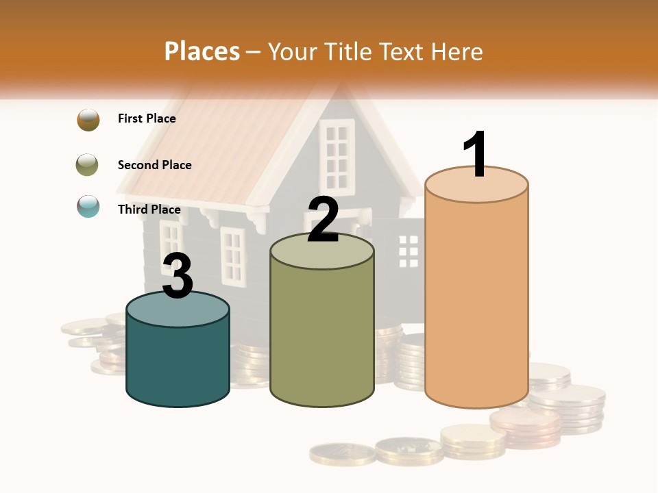 Wave Peaceful Single PowerPoint Template