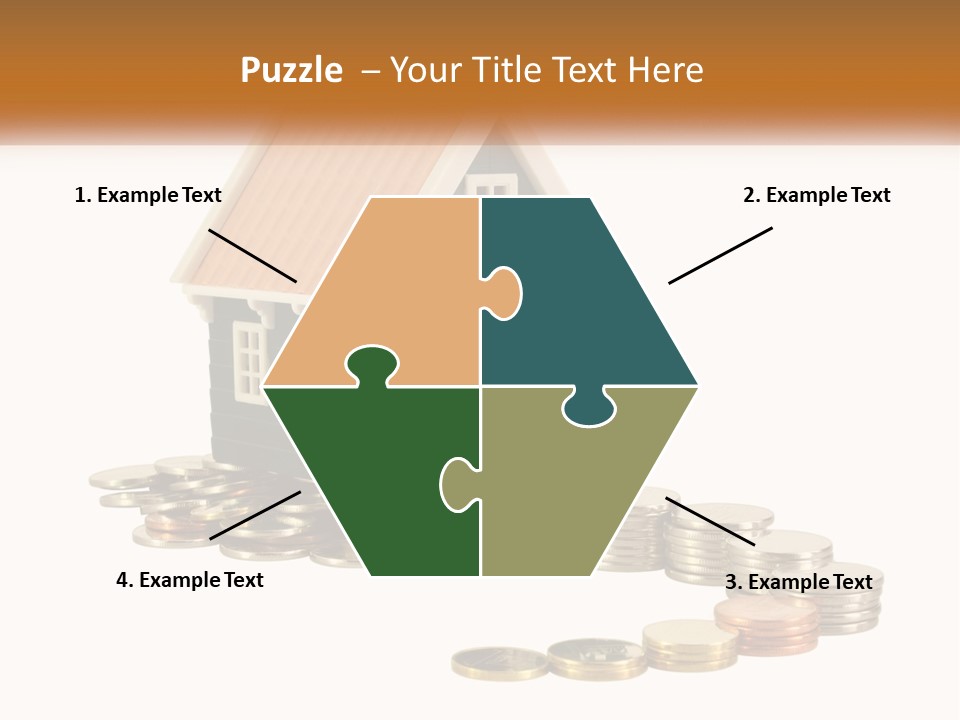 Wave Peaceful Single PowerPoint Template