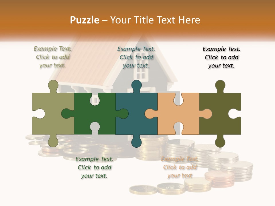 Wave Peaceful Single PowerPoint Template