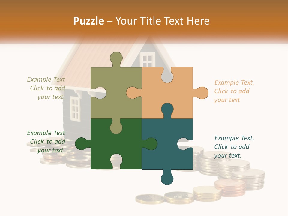 Wave Peaceful Single PowerPoint Template