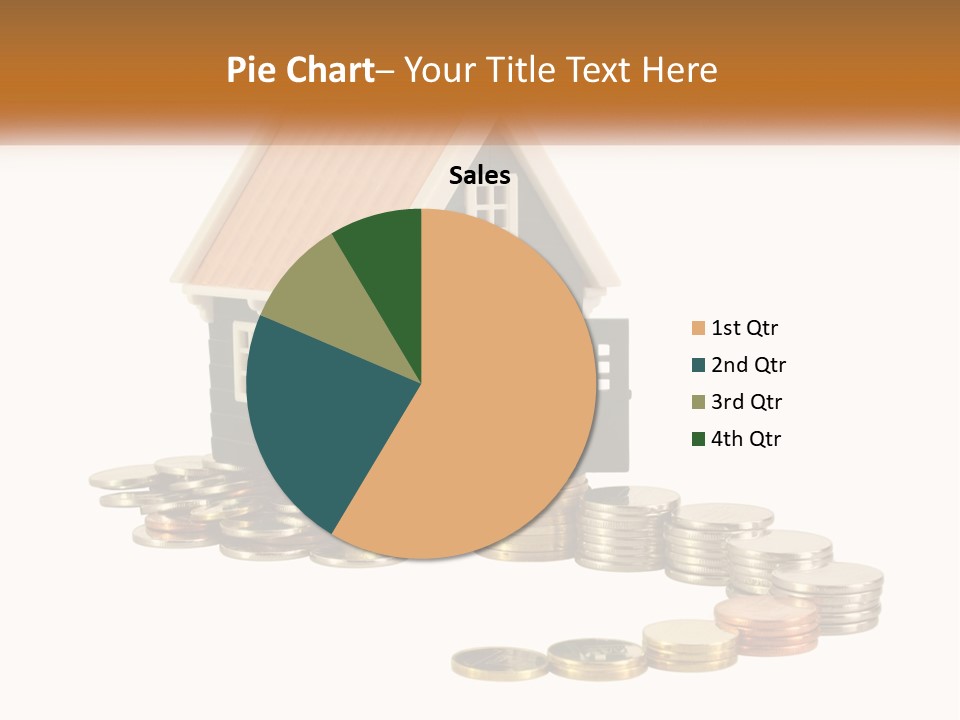 Wave Peaceful Single PowerPoint Template
