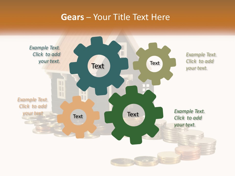 Wave Peaceful Single PowerPoint Template