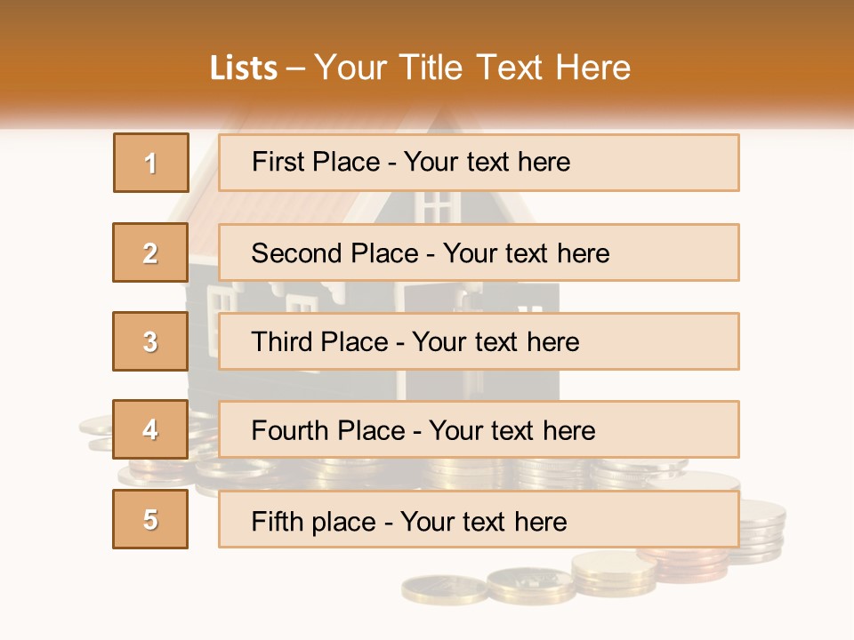 Wave Peaceful Single PowerPoint Template