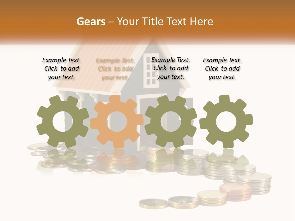 Wave Peaceful Single PowerPoint Template