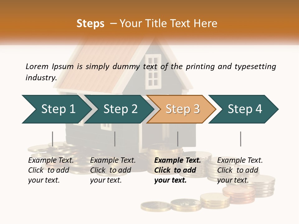 Wave Peaceful Single PowerPoint Template