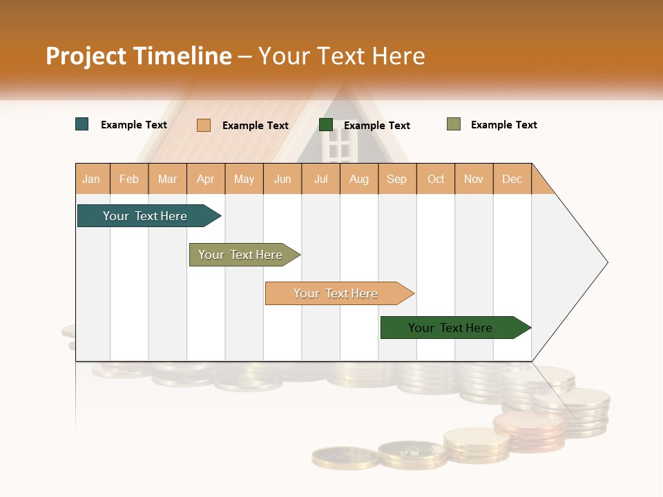 Wave Peaceful Single PowerPoint Template
