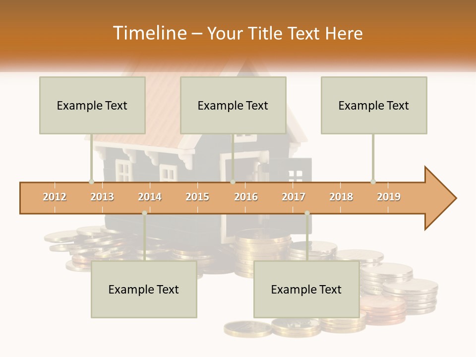 Wave Peaceful Single PowerPoint Template