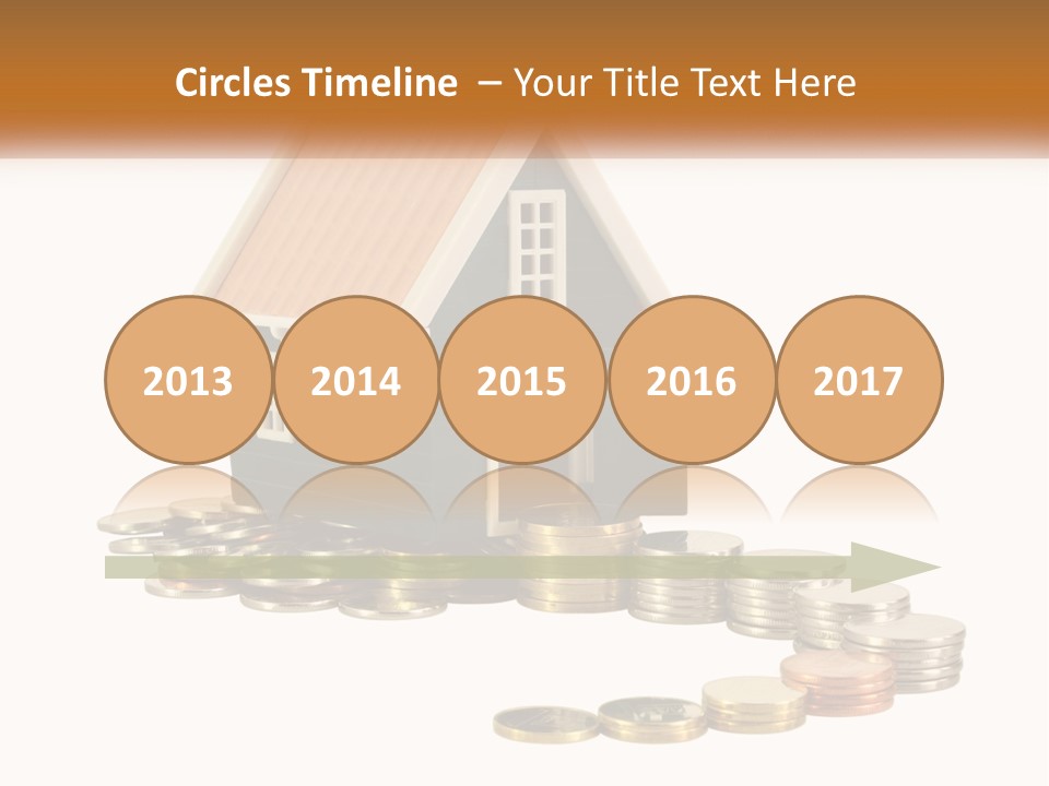 Wave Peaceful Single PowerPoint Template