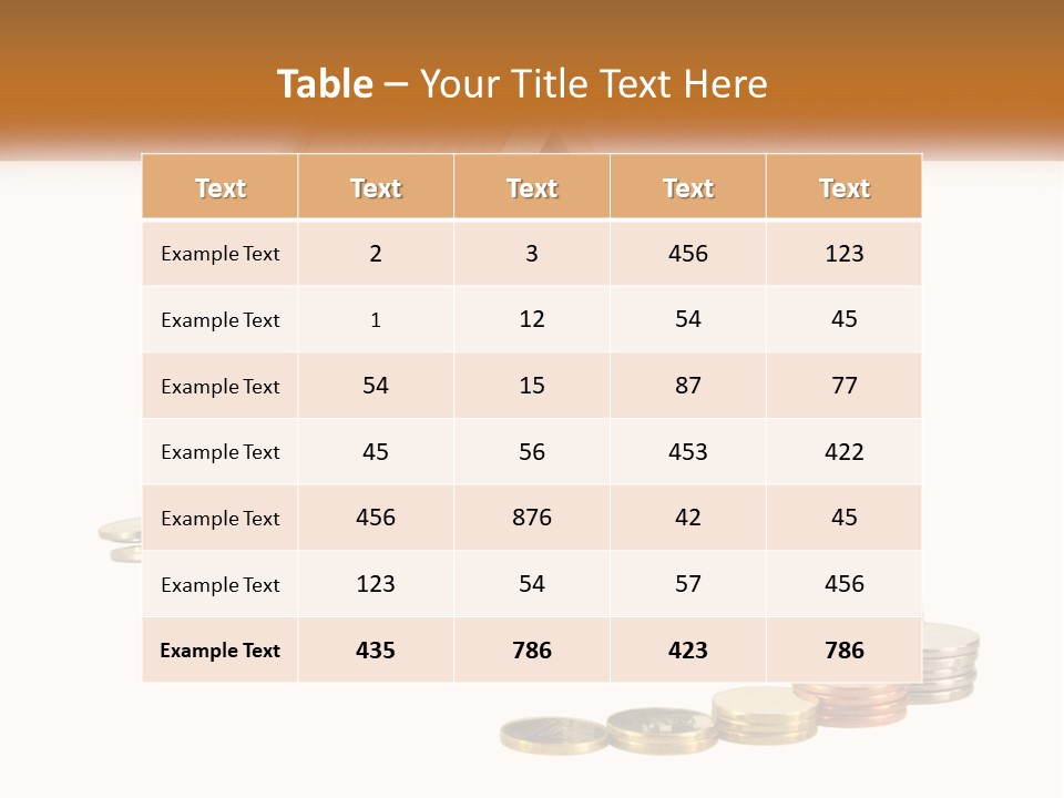 Wave Peaceful Single PowerPoint Template