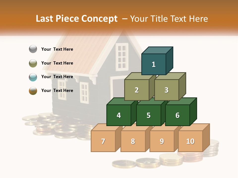 Wave Peaceful Single PowerPoint Template