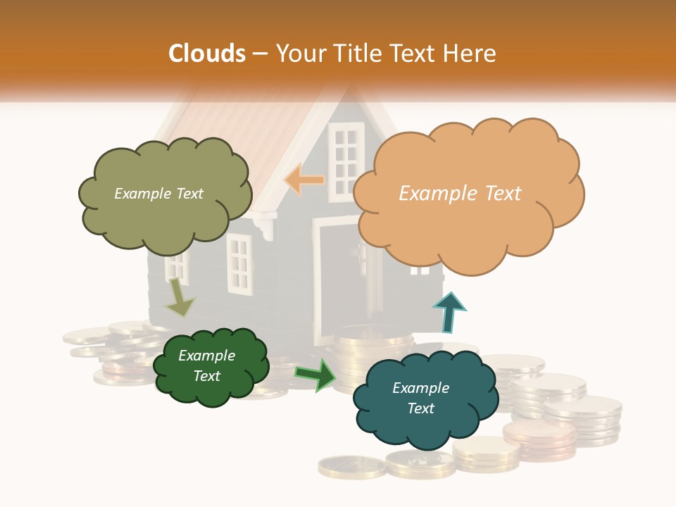 Wave Peaceful Single PowerPoint Template