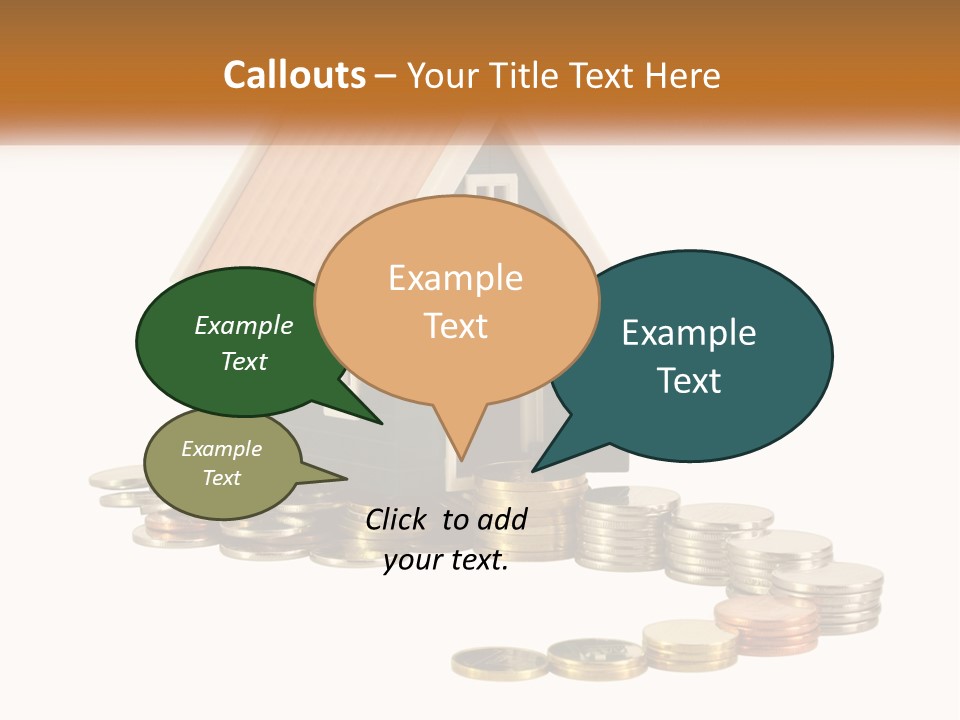 Wave Peaceful Single PowerPoint Template