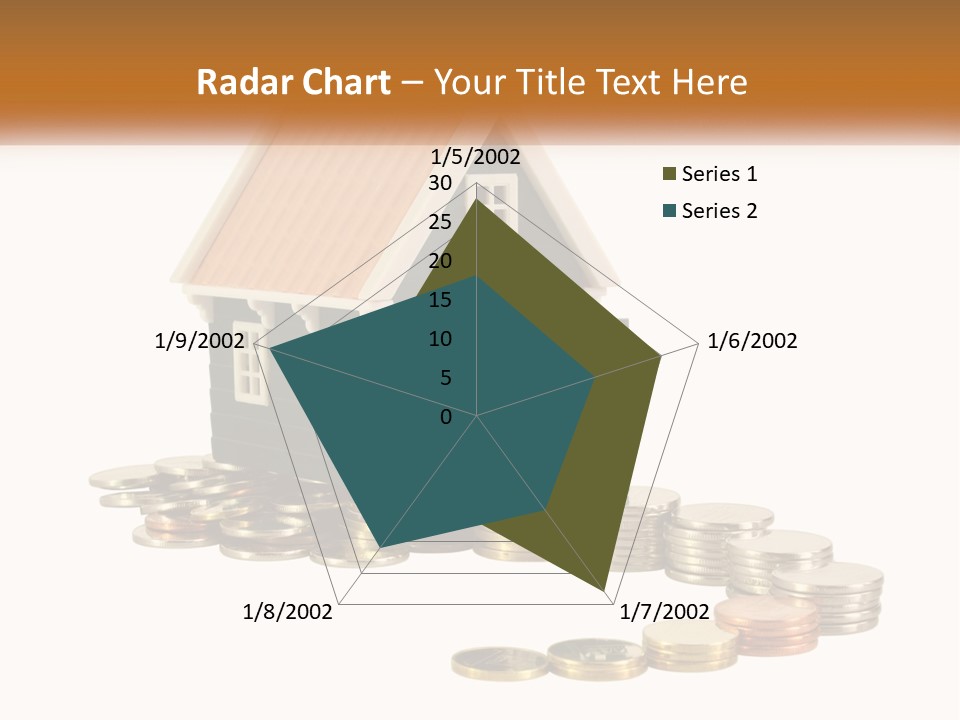 Wave Peaceful Single PowerPoint Template