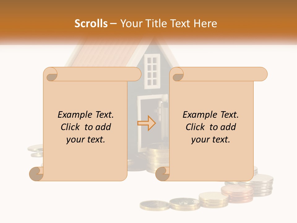 Wave Peaceful Single PowerPoint Template