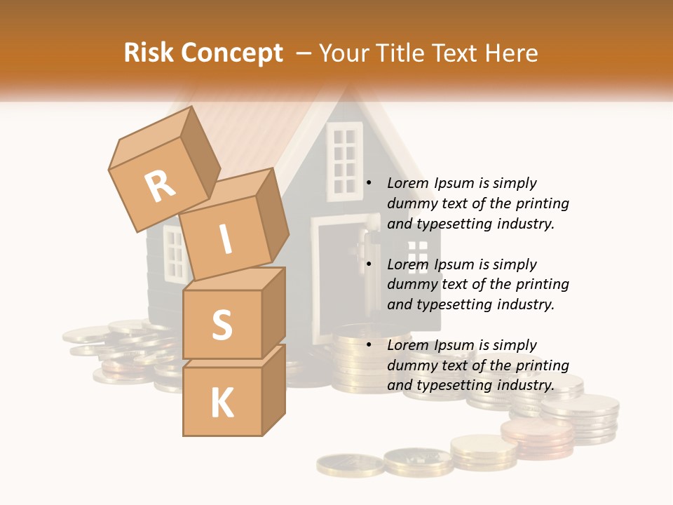 Wave Peaceful Single PowerPoint Template