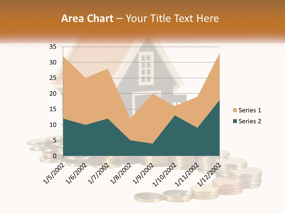 Wave Peaceful Single PowerPoint Template