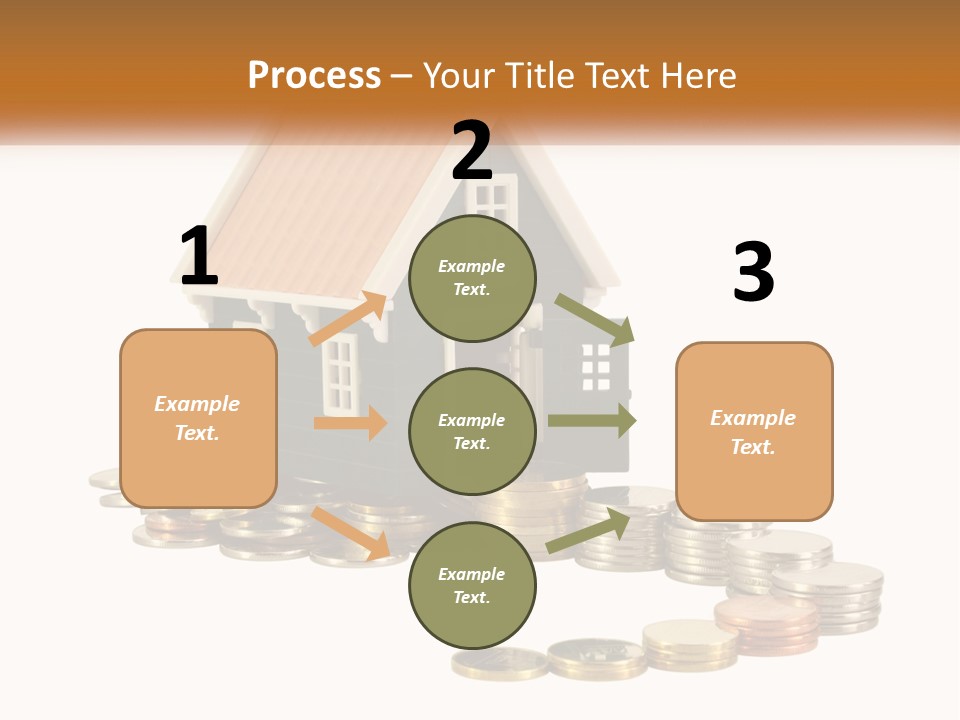 Wave Peaceful Single PowerPoint Template