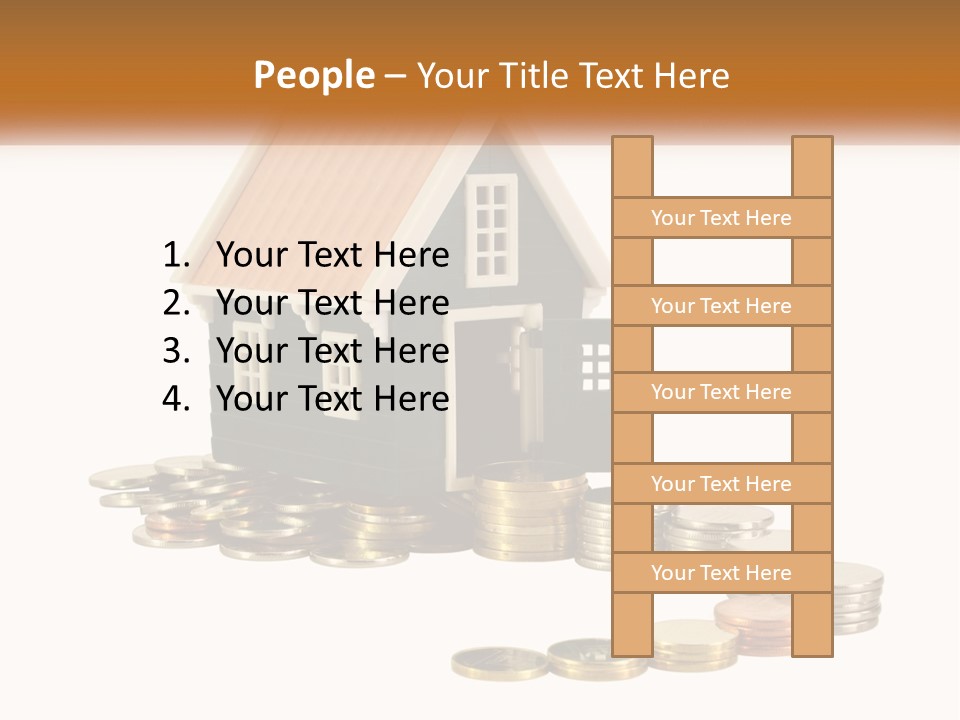 Wave Peaceful Single PowerPoint Template