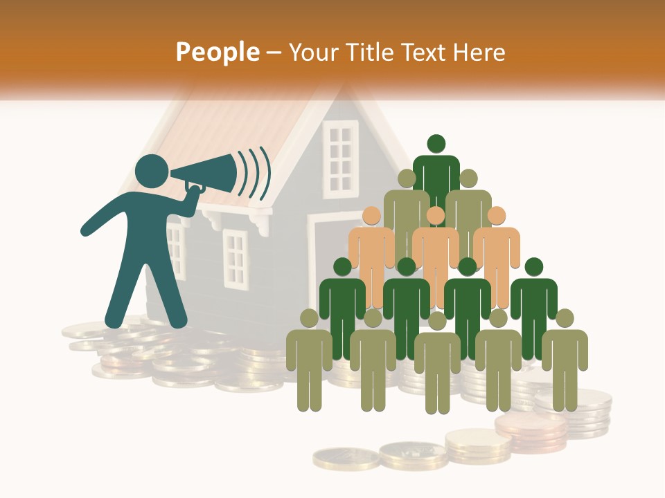 Wave Peaceful Single PowerPoint Template