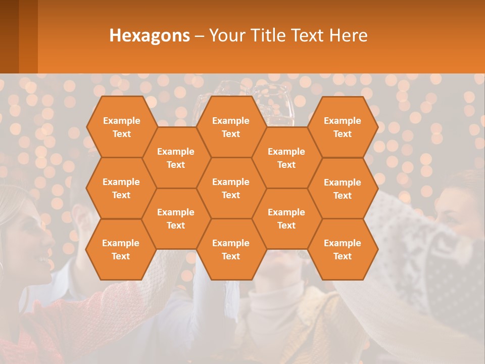 Daughter Sunset Family PowerPoint Template